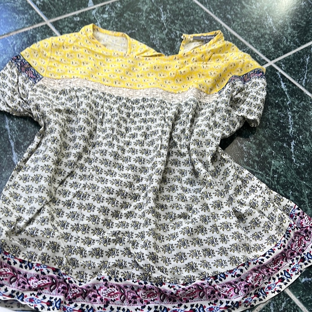 patterned shirt